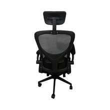 1 Pcs Ergonomic Chair With Adjustable Headrest(Black) | Class 4 Gas Lift | 45x48cm Seat | Nylon Base - Black - View 4