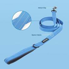 Pet Basic Dog Collars - Leash Collar Set (Baby Blue) - View 4