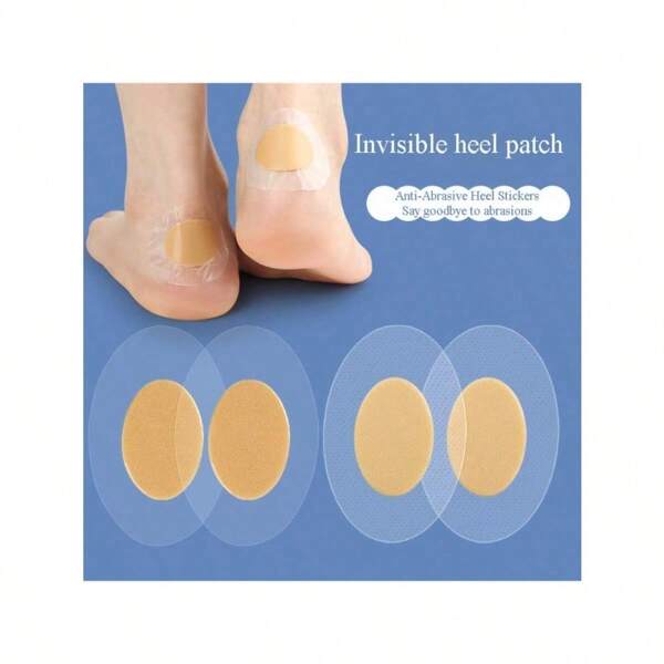 Almohadillas de talón antifricción delgadas, plantillas de espuma antirroces, desmontables para tacones altos y zapatos para mujeres