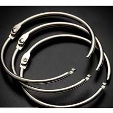 5cm/2inch Diameter Large Loose Leaf Binder Rings, 10pcs/Pack (50mm - 10pcs)