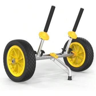 Cart Dolly Kayak Wheels Detachable Canoe Cart With Solid Tires And  Kayak Trolley