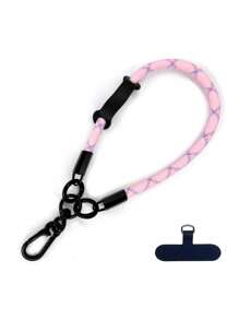 Colorful Braided Lanyard Wrist Strap, Multi-Function Slip-On Phone Hanging Rope