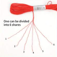 24/36/50/100 Colors Bracelet Threads Set, 8m Length, Embroidery Threads, Polyester Threads, For Embroidery, Craft, Cross Stitch