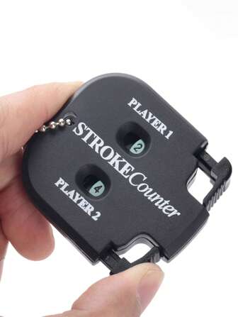 1 pièce Marqueur carré de golf, marqueur à deux roues, mini compteur double simple