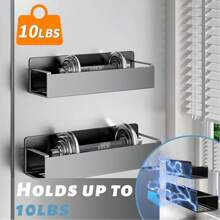 4 piezas de estantes magnéticos de metal para especias y almacenamiento, adecuados para refrigerador, horno y lavadora, organizador de almacenamiento negro para refrigerador