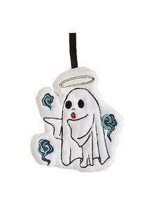 1pc Creative Skull & Ghost Design Hand Towel, Hanging Decorative Hand Towel For Kitchen, Bathroom, Room, Absorbent & Easy To Clean, Personalized Towel Back To School Dish Cloths Kitchen Towel - Multicolor - View 11