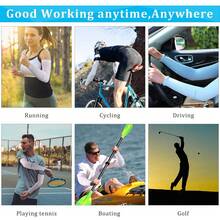 1/5-Piece Men's And Women's Sun Protection Cooling Arm Sleeves, Compression Arm Sleeves For Cycling, Soccer, Golf And Volleyball - Multicolor - View 7