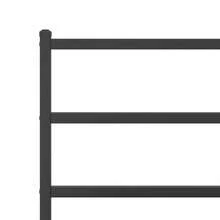 Bed Frame Black Powder-Coated Steel King Metal Bed Frame-1210 - Multicolor - View 8