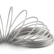 2根长圆形卷钢丝尼龙割草机线 - 适用于割灌机/修剪机 - 直径2.4毫米/2.7毫米/3毫米/3.5毫米，长度10米，易于安装