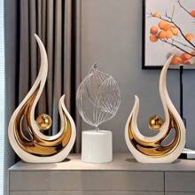 1pc Luxury Modern Minimalist Home Decor Accessory, Display Piece For TV Stand, Hallway, Cabinet, Living Room, High-End Vibe