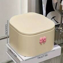 Hair Accessories Organizer For Girls, Hair Tie Organizer For Headband, Bows, Swab Organization, Storage Box Bathroom Containers