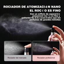 Botella Recargable Perfume - Atomizador Portátil 5ml - Dorado - Ver 4