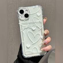 Estuche de teléfono elegante con diseño de corazón para la serie for , incluyendo ranura para tarjetas. - Multicolor - Ver 3
