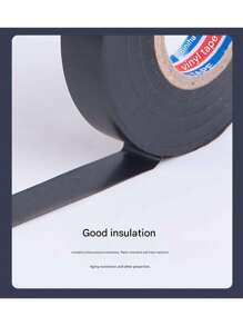 Taśma elektryczna 2/5/10/20-częściowa, trudnopalna, odporna na wysokie temperatury taśma elektryczna do użytku wewnątrz i na zewnątrz, wysokiej jakości czarna taśma wodoodporna, wodoodporna samoprzylepna taśma elektryczna z PVC, czarna izolacja przewodów elektrycznych, trudnopalna taśma plastikowa, elektryczna, wysokonapięciowa, wielofunkcyjna, wodoodporna, samoprzylepna taśma elektryczna z PVC