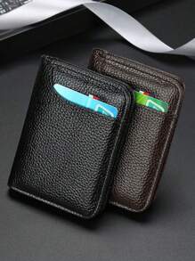 Men's Minimalist Slim Multi-Compartment Large Capacity Card Holder Wallet
