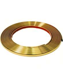 1条3米/5米自粘装饰条，柔性装饰条，适用于防溅瓷砖边缘、墙角、自粘墙面装饰条、D形踢脚线装饰条，柔性材料，适用于墙壁、边缘、框架、门、窗、防溅板等。 - 彩色 - 查看 16