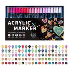 Pennarelli metallici oro e argento per il fai da te, per disegnare su cartoncino nero, doodle, bricolage, scrapbooking, segnalibri, forniture scolastiche, back to school