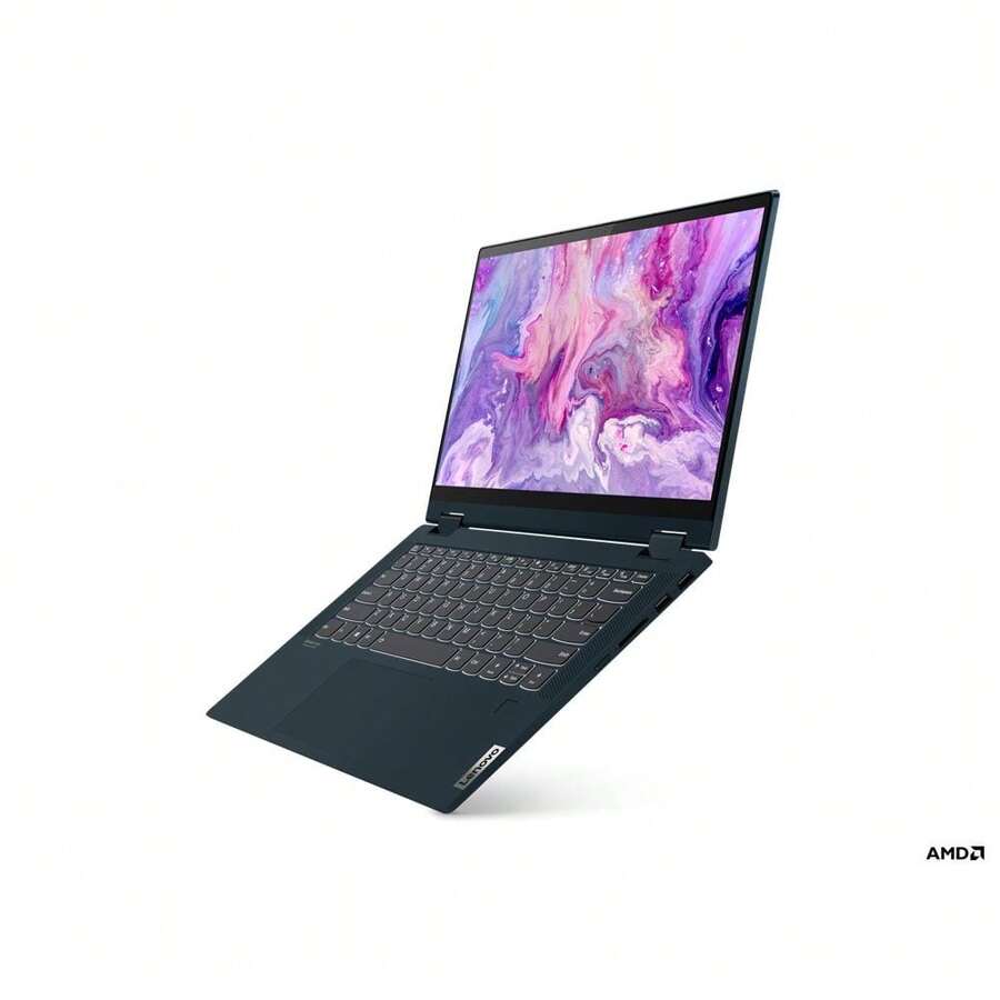 82HU0085US IdeaPad Flex 5 14ALC05 14" FHD Touchscreen Ryzen 3 5300U 2.6GHz AMD Radeon Graphics 4GB RAM 128GB SSD Windows Abyss Blue - Refurbished - View 1
