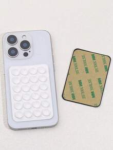 3/4 علب هاتف سيليكون بوسادات شفط، أكواب شفط صغيرة، قبضة هاتف لاصقة، حامل هاتف لاصق، التصاق خالي من الفجوات، مناسب للحمام والمطبخ والغرفة والمعيشة والمائدة والنادي وللسيارة والسفر والمدرسة والمخيم الصيفي والعطلات والإمدادات الصيفية الصغيرة - متعدد الألوان - مشاهدة 8