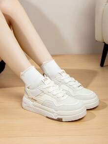 SCKMEU 1 双百搭运动时尚女士休闲轻便小白鞋学生鞋小码适合娇小女性