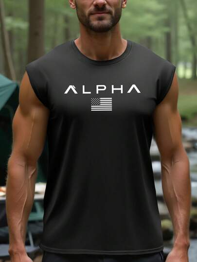 Herren Athleten Tank Top mit breiten Schultern, schnelltrocknender und atmungsaktiver Stoff, geeignet für Heimtraining, Camping, sommerliche Outdoor-Aktivitäten, vielseitiges Design, um verschiedene Trainingsbedürfnisse zu erfüllen