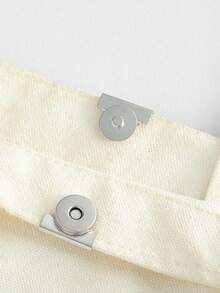 4个帆布钱包磁性合金扣，20*7毫米，4种颜色可选，无缝磁扣，DIY工艺配件，包包按扣，仿皮包包隐藏式按扣，无需缝纫，复古金属旋转锁扣，适用于单肩包和服装，DIY手提包配件，皮革工艺包包钱包，优雅金色包包五金，手工包包配件，圣诞礼物，圣诞装饰品 - 彩色 - 查看 6