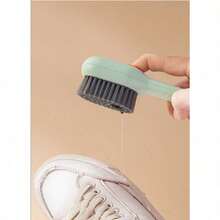 1PC Multi-Surface Cleaning Brush - Heavy-Duty Plastic Scrubber For Shoes, Clothes & Household Items, Non-Scratch Bristles (Dishwasher Safe)
