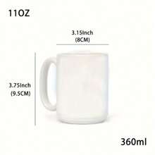 1 Stück, Seniorenkaffeetasse, 325ml Keramiktasse, Wassertasse für Senioren, Sommer Winter Trinkgeschirr, Geburtstagsgeschenke, Feiertags-Geschenke, Weihnachtsgeschenke, Neujahrgeschenke