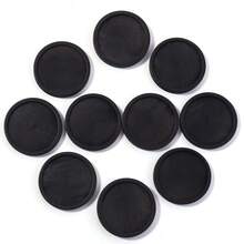 10pcs/Pack Vintage Wooden Round Cabochon Tray, 12/20/25/30mm Jewelry Making Base, Desktop Decor, DIY Craft Supplies - Wooden Base - View 15