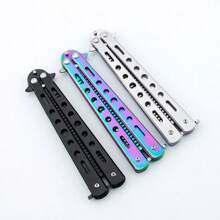 Foldable Butterfly Hair Comb For Outdoor Practice Whipping - Beneficial For Hand Exercises - Suitable As Birthday/Festival Gift