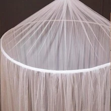 1 Peça Mosquiteiro Dossel de Cama para Cama de Casal, Cortinas de Dossel de Cama de Casal do Teto, Tenda de Mosquiteiro Dome para Cama de Solteiro, Camas de Adultos, Cortinas de Dossel de Cama de Casal, Elegante Tenda de Mosquiteiro Dome para Camas de Adultos