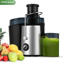 PANCERKA 3-Speed Juicer, Centrifugal Juicer, 3-Inch Wide Chute To Fit Whole Fruits And Vegetables, Easy To Clean, Suitable For Home Use