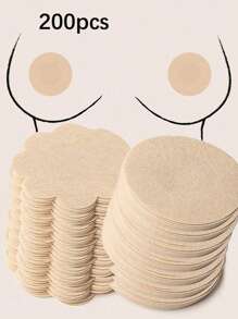 200 peças/100 peças/50 peças/40 peças/20 peças/10 peças Protetores Descartáveis para Mamilos, Sutiã Invisível Sem Costura e Respirável, Acessórios de Lingerie e Roupa Íntima Feminina, Vestidos de Festa de Decote Baixo, Sutiãs, Acessórios de Roupa Íntima, Protetores de Mamilo para Prevenir Exposição, Acessórios de Fotografia de Casamento, Acessórios de Vestuário de Casamento