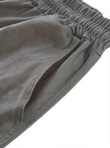 4 Pcs Men's Relaxed Fit Stretch Drawstring Waistband Multi-Pocket Workout Pants - Athletic Pants Traning Track Pants Joggers For Men Soccer, Running, Workout, Machine Washable (For Youth & Adults)