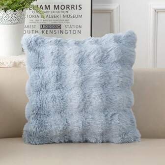 1pc, Boho Home Decorative Throw Pillow Cover, Soft Plush Luxury Couch Pillow Cover, Farmhouse Cushion Cover, 45.72cm*45.72cm, 30.48cm*50.8cm, Cozy Modern Home Decorations Pillowcase For Sofa Couch Bed Room Decor, Without Pillow Insert