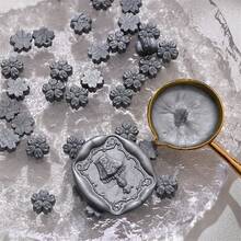 BAOFALI 100 PCS Colorful Aurora Wax Beads For Wax Seal Stamp/100 PCS Sakura Shape Sealing Wax Beads For Wax Seal Stamp