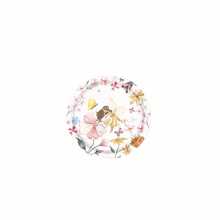 10/20/50pcs,Fairy Birthday Party Supplies Tableware Butterfly Flowers Fairy 7inch & 9inch Paper Plates,Cups And Napkins Birthday Decorations, Enchanted Forest Fairy Themed Party Plates For Princess Garden Fairy Dessert Table Decor - Multicolor - View 10