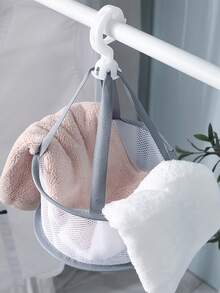 1/2件晾衣网化妆刷清洁晾衣网兜晾衣篮清洁晾晒小物品M号迷你美容蛋晾衣篮毛衣袜子晾衣篮防风晾衣网兜干湿两用晾衣篮