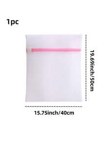 3 件/7 件耐用蜂窝网洗衣袋，旅行收纳整理袋，适用于洗衣服、衬衫、胸罩、袜子、长袜、内衣（细网粉色拉链） - 粉紅色拉鍊細網 - 查看 14