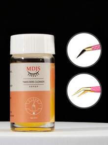 1瓶15毫升睫毛延长镊子清洁液，用于清洁睫毛夹，内含液体胶水卸除剂和2个海绵球，用于假睫毛胶水卸除（海绵球颜色随机搭配）。 - 無色 - 查看 7