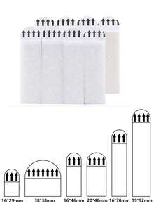 12 Pairs Of Non Drilling Hanging Strips, Double-Sided Tape, No Damage To The Frame And Hanging Device, No Need For Drilling, Suitable For Various Types Of Walls! Suitable For Fixed Decorative Strips And Sticker Hooks In Homes, Such As Hanging Paintings And Posters, Photo Frames, And Decorative Paintings. Can Be Hung For Storage