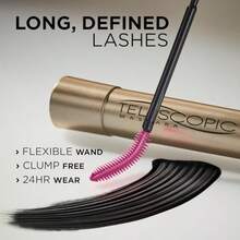 Go Go Go  Paris Makeup Telescopic Original Lengthening Mascara Blackest Black 0.27 Fl Oz 1 Count - WashableBlackestBlack - View 3