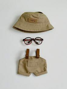 1-4 件适用于 服装配饰、多色围兜裤、夏季帽子、眼镜、靴子或全套 服装，适合 BJD 和大多数娃娃的服装配饰 - 彩色 - 查看 27