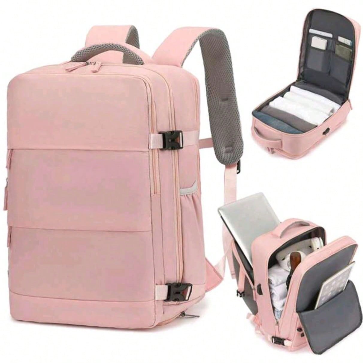 Ryanair Handgepäck - 40 x 20 x 25 cm (15,75 x 7,87 x 9,84 Zoll) Bestseller Reiserucksack mit großer Kapazität und Schuhfach, unisex, Pendler, Lässig Rucksack, Mehrkammer-Rucksack, Laptop-Rucksack, Ruc 