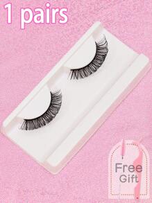 Set di ciglie finte da 20~1 D, ricci, morbide, drammatiche in 3D in pelliccia di visone nera, lunghe e sottili, multistrato di diverse lunghezze, con confezione extra-large, adatte per matrimoni, feste, club, riunioni di lavoro quotidiane, per spose, studentesse, compleanni e altre occasioni