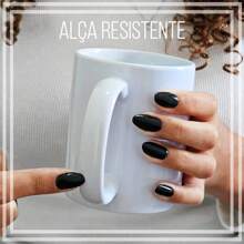 Caneca xicara Capivara Respira fundo e Finge 25