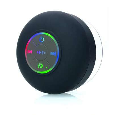 Shower Speaker, Mini Wireless Bluetooth Speaker, Electronic Gift Mini Portable Speaker With Suction Cup And Microphone, Wireless Speaker For Bathroom, Listening Device, Shower Speaker, Speaker, Karaoke, Mini Karaoke Machine, Waterproof Speaker, Portable Shower, Cup, Water Speaker, Small Gadget, Speaker, Karaoke, Shower Speaker, Bathroom, Speaker, Karaoke