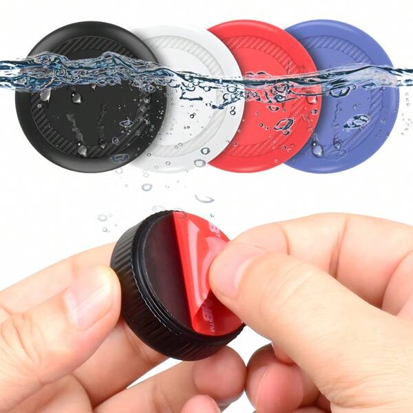 1 قطعة غطاء واقي لجهاز تتبع Airtag، غطاء قشري صلب لموقع GPS أبل، مناسب لالستخدام على الدراجات والسيارات والأمتعة والدراجات النارية والمواد القيمة