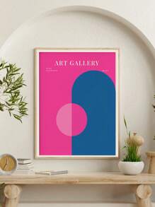 1pc MODERN GALLERY WALL Wall Art Prints, Matisse Blue And Pink Printable Wall Art Poster Gift For Her, Maximalist Decor, Unframed