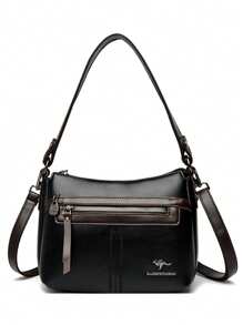 Genuine Brand PU Leather Sac Luxury Handbags Women Bags Designer Shoulder Crossbody Hand Bags For Women 2025 Purses And Handbags